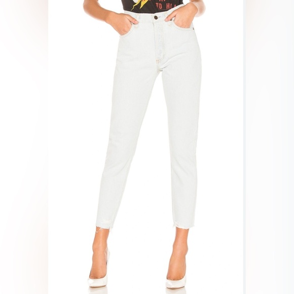 NWT AGOLDE Jamie High Rise Classic “meadow” 5 pocket denim jean 26 - Picture 1 of 5